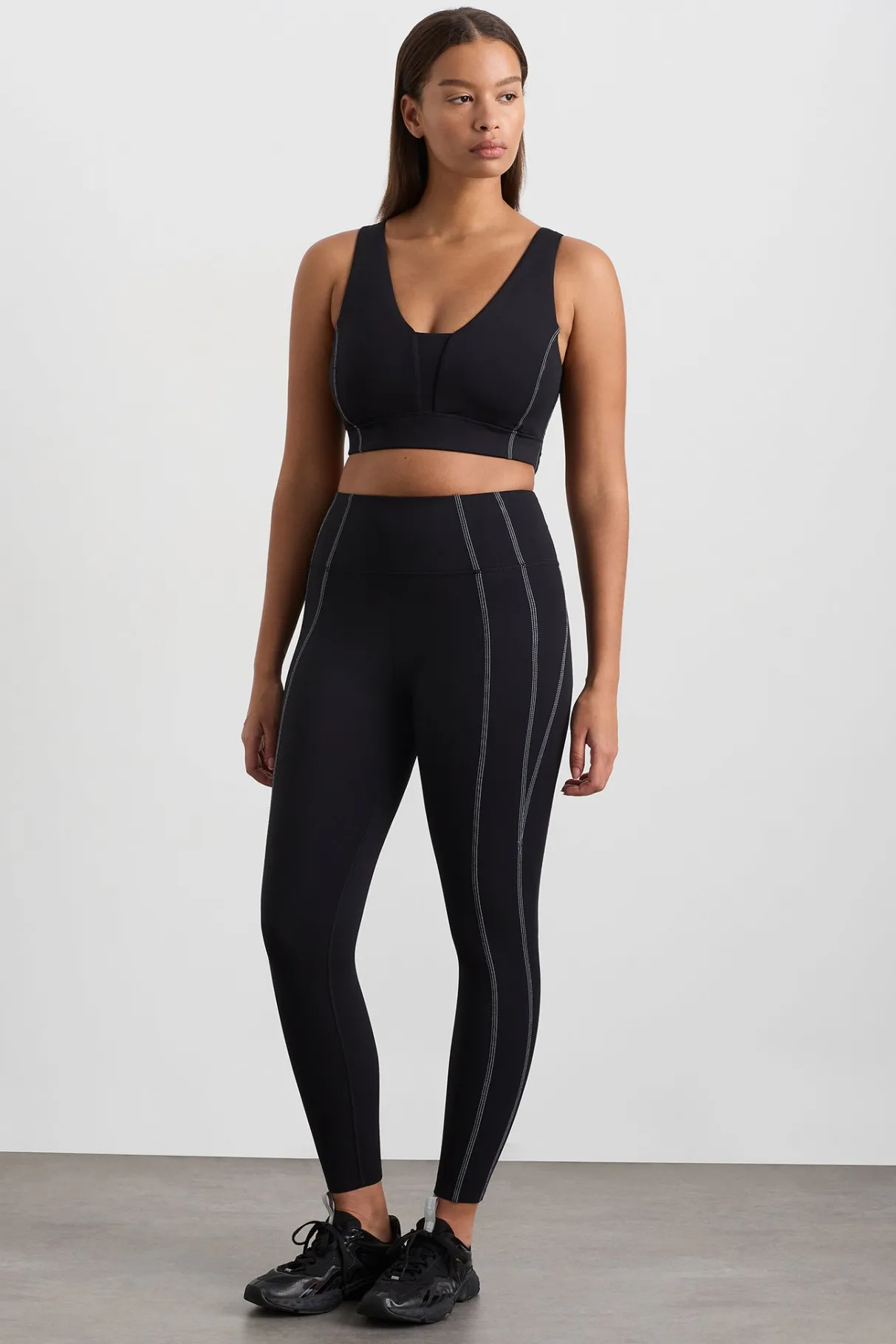 panel_leggings__6.webp Best Sale Aje ATHLETICA 7/8 Panel Leggings 243 Black