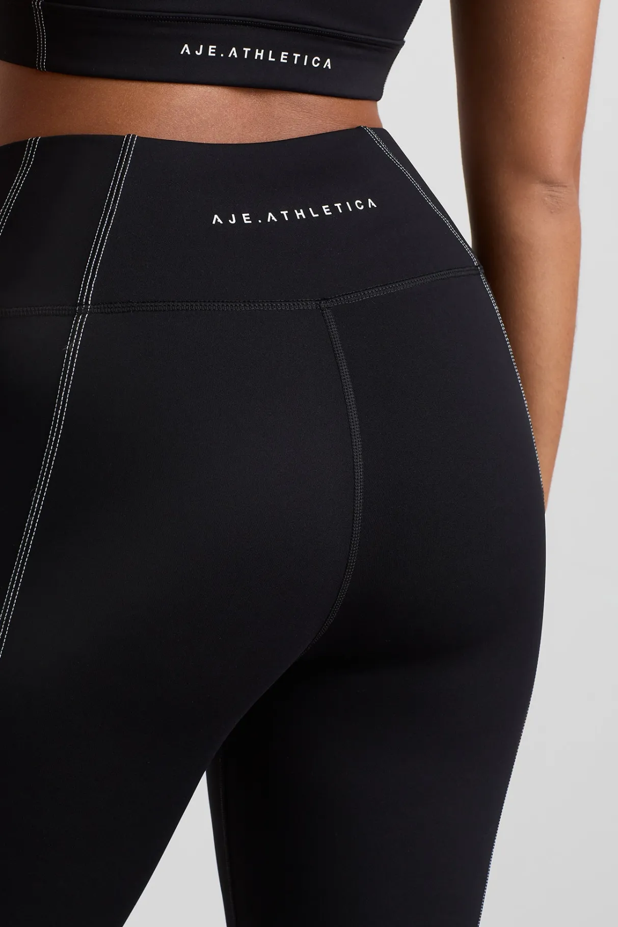 panel_leggings__8.webp Best Sale Aje ATHLETICA 7/8 Panel Leggings 243 Black
