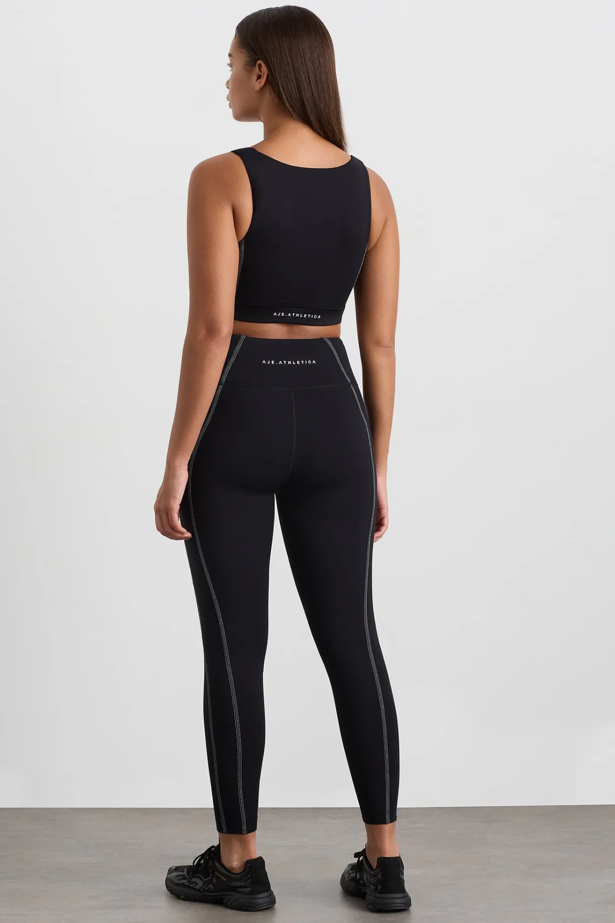panel_leggings__9.webp Best Sale Aje ATHLETICA 7/8 Panel Leggings 243 Black