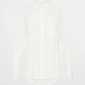 Store Aje ATHLETICA Panel Mesh Shirt 406 Coconut White