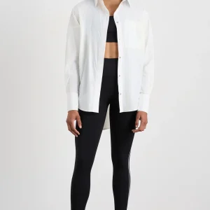 Store Aje ATHLETICA Panel Mesh Shirt 406 Coconut White