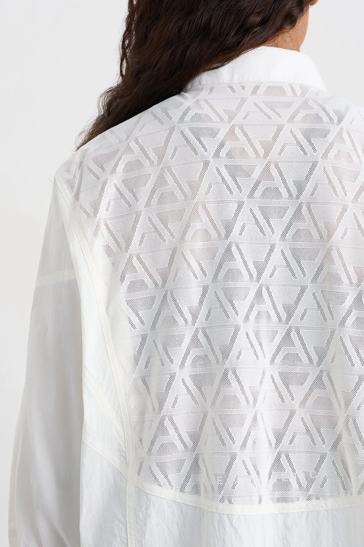 panel_mesh_shirt__3.webp Store Aje ATHLETICA Panel Mesh Shirt 406 Coconut White