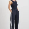 New Aje ATHLETICA Panel Trackpant 504 Galaxy Blue