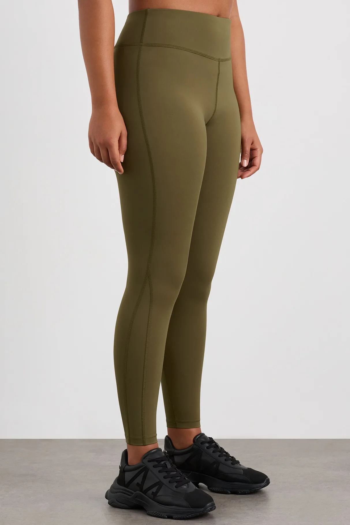 panelled__legging__5.webp Sale Aje ATHLETICA Panelled 7/8 Legging 236 Deep Khaki