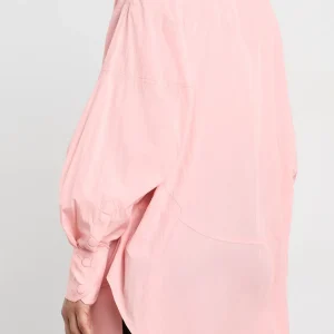 Shop Aje ATHLETICA Panelled Batwing Shirt 406 Millennial Pink