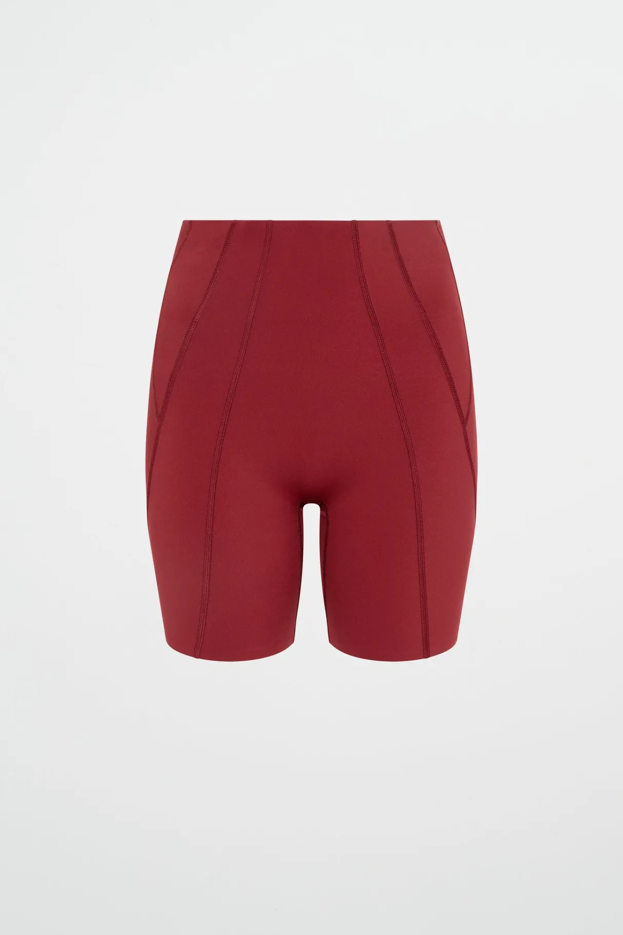 panelled_bike_shorts__1-1.webp Best Sale Aje ATHLETICA Panelled Bike Shorts 615 Plum Red