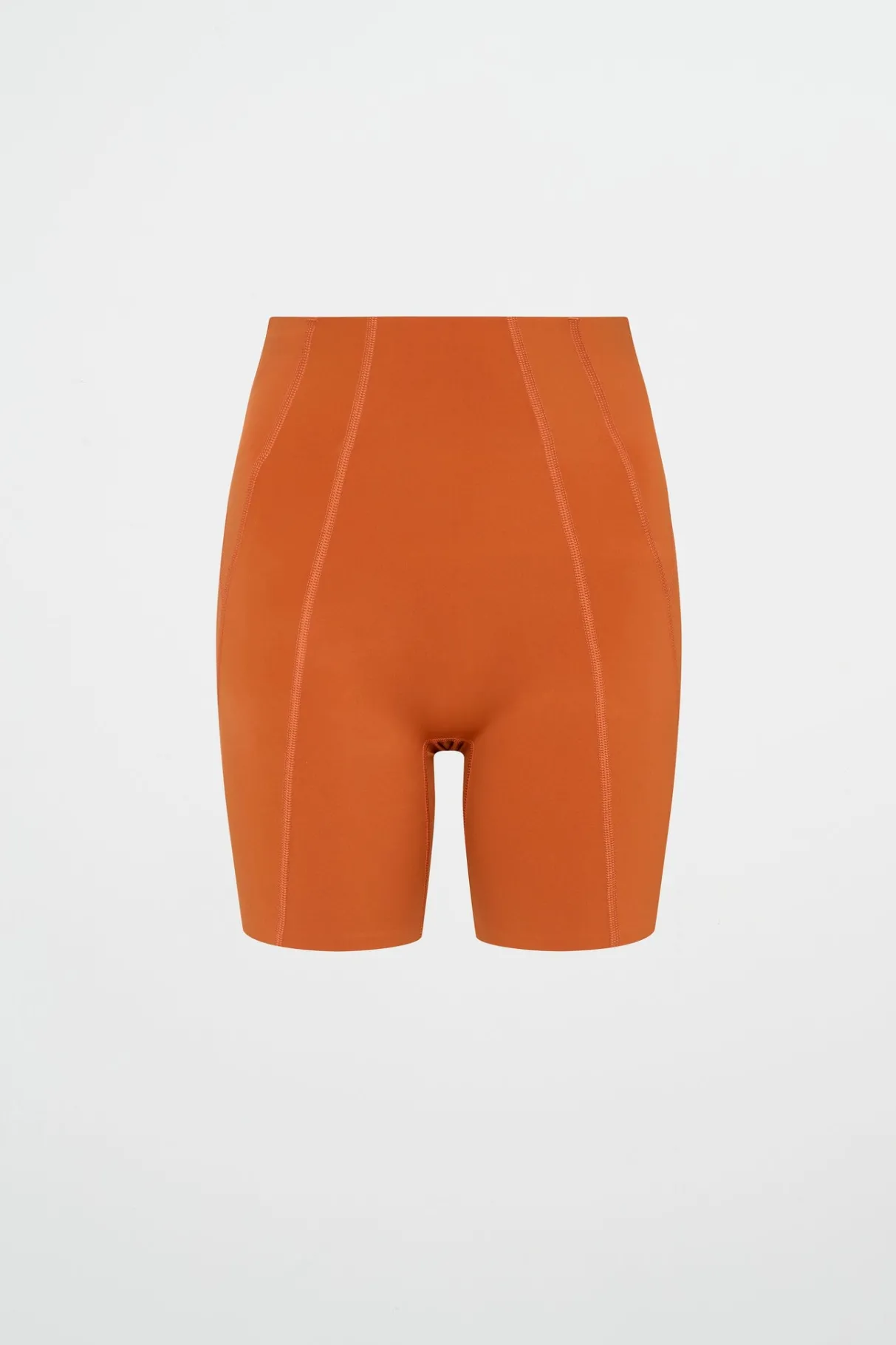 panelled_bike_shorts__1.webp Online Aje ATHLETICA Panelled Bike Shorts 615 Copper Orange