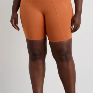 Online Aje ATHLETICA Panelled Bike Shorts 615 Copper Orange