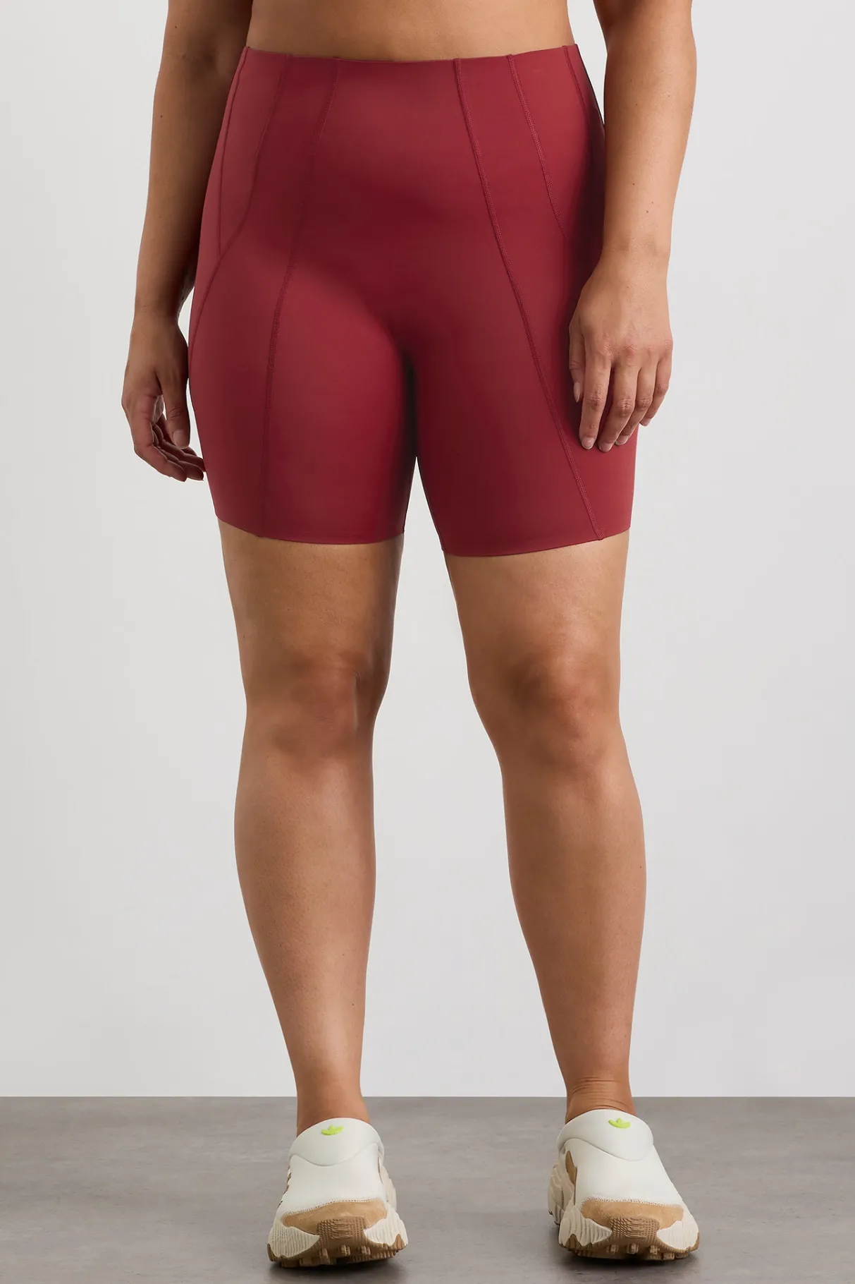 panelled_bike_shorts__12-1.webp Best Sale Aje ATHLETICA Panelled Bike Shorts 615 Plum Red
