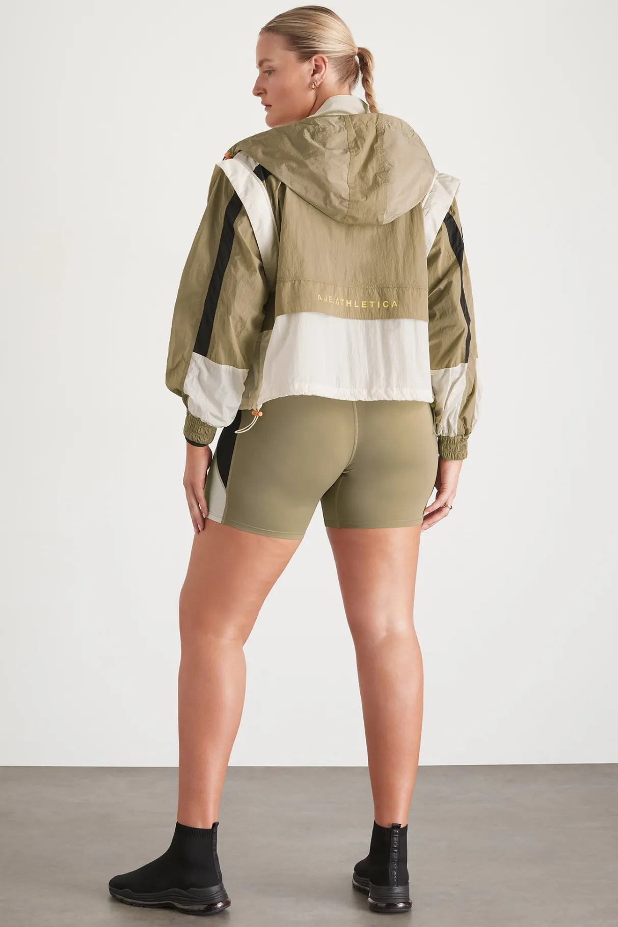 panelled_hybrid_jacket__17.webp Best Sale Aje ATHLETICA Panelled Hybrid Jacket 748 Soft Khaki-Multi