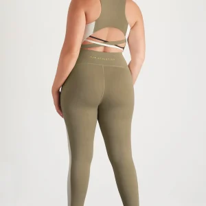 Best Aje ATHLETICA Panelled Legging 211 Soft Khaki Multi