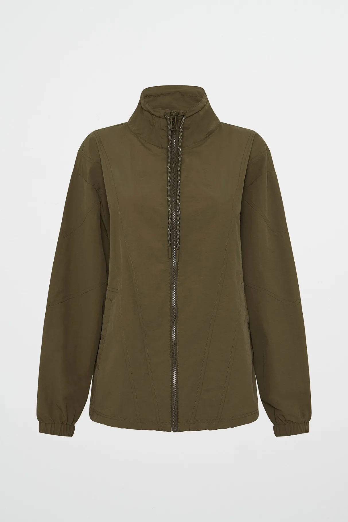 panelled_spray_jacket__1.webp Clearance Aje ATHLETICA Panelled Spray Jacket 784 Deep Khaki