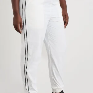 Sale Aje ATHLETICA Panelled Spray Pants 511 White/Black