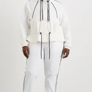 Sale Aje ATHLETICA Panelled Spray Pants 511 White/Black