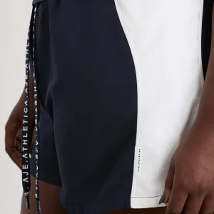 Hot Aje ATHLETICA Panelled Spray Shorts 603 Galaxy Blue