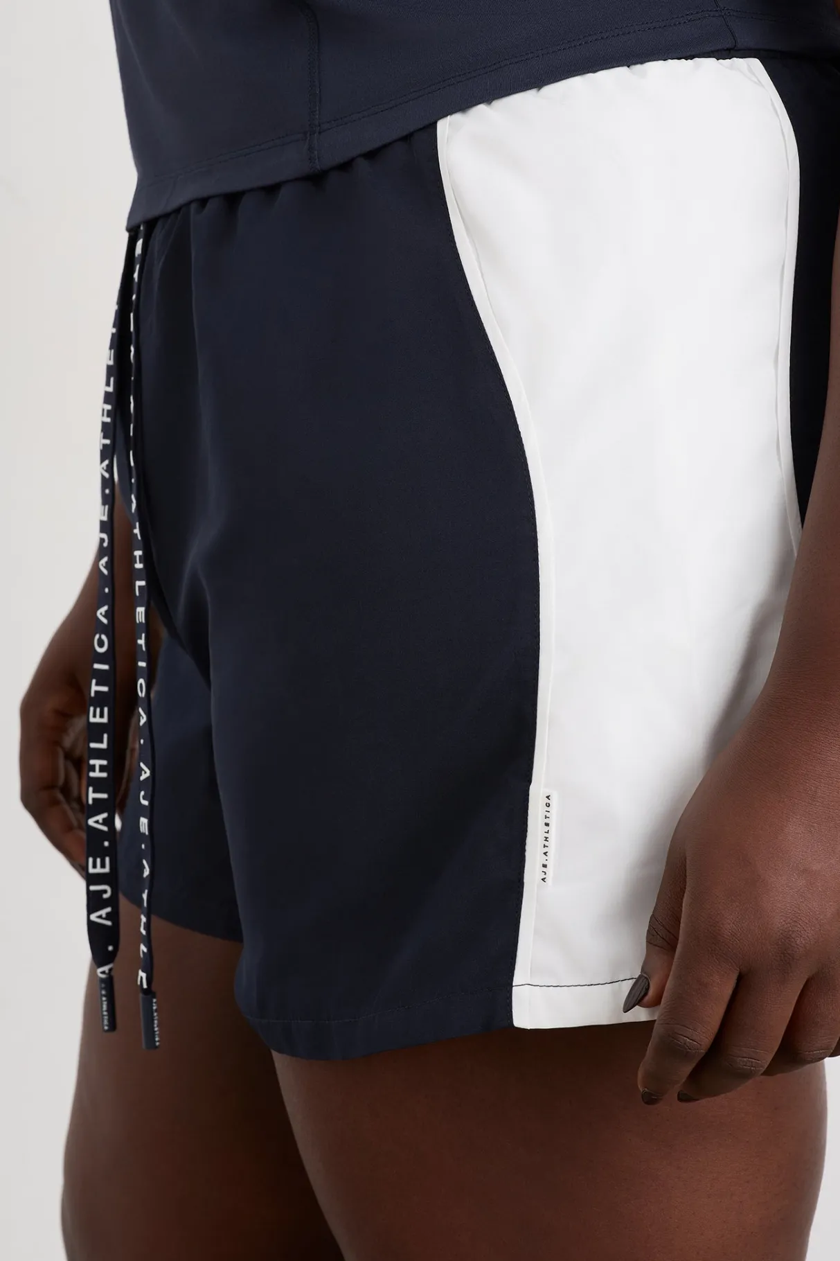 panelled_spray_shorts__12.webp Hot Aje ATHLETICA Panelled Spray Shorts 603 Galaxy Blue