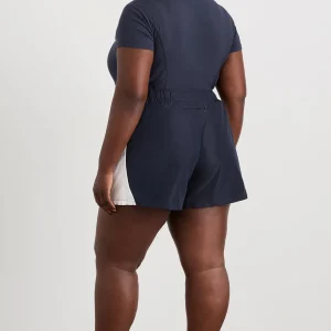 Hot Aje ATHLETICA Panelled Spray Shorts 603 Galaxy Blue