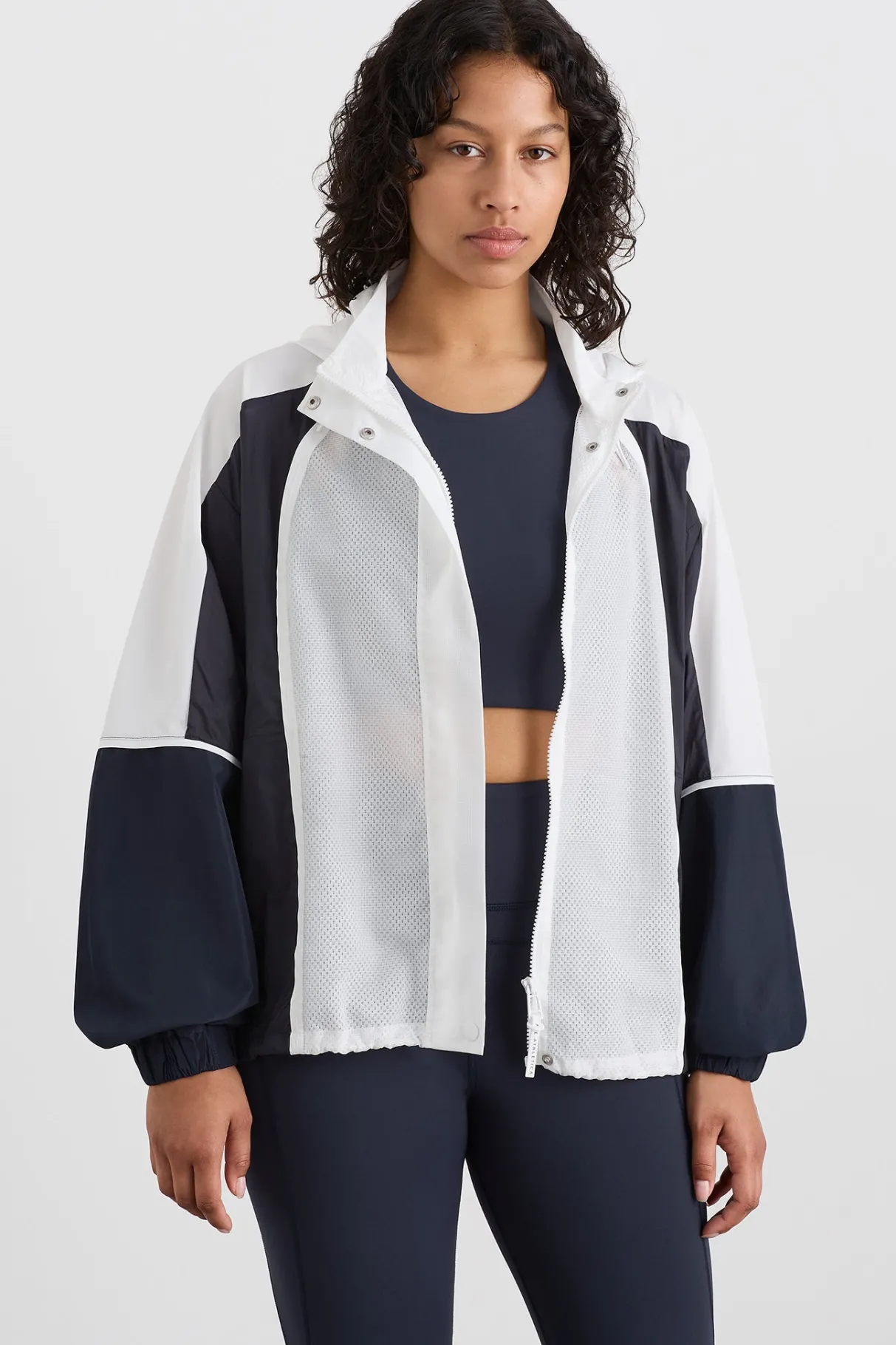 panelled_zip_jacket__7.webp Clearance Aje ATHLETICA Panelled Zip Jacket 725 Galaxy Blue