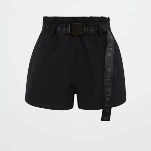 Online Aje ATHLETICA Paperbag Spray Shorts 365 Black