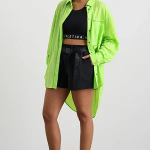 Online Aje ATHLETICA Paperbag Spray Shorts 365 Black
