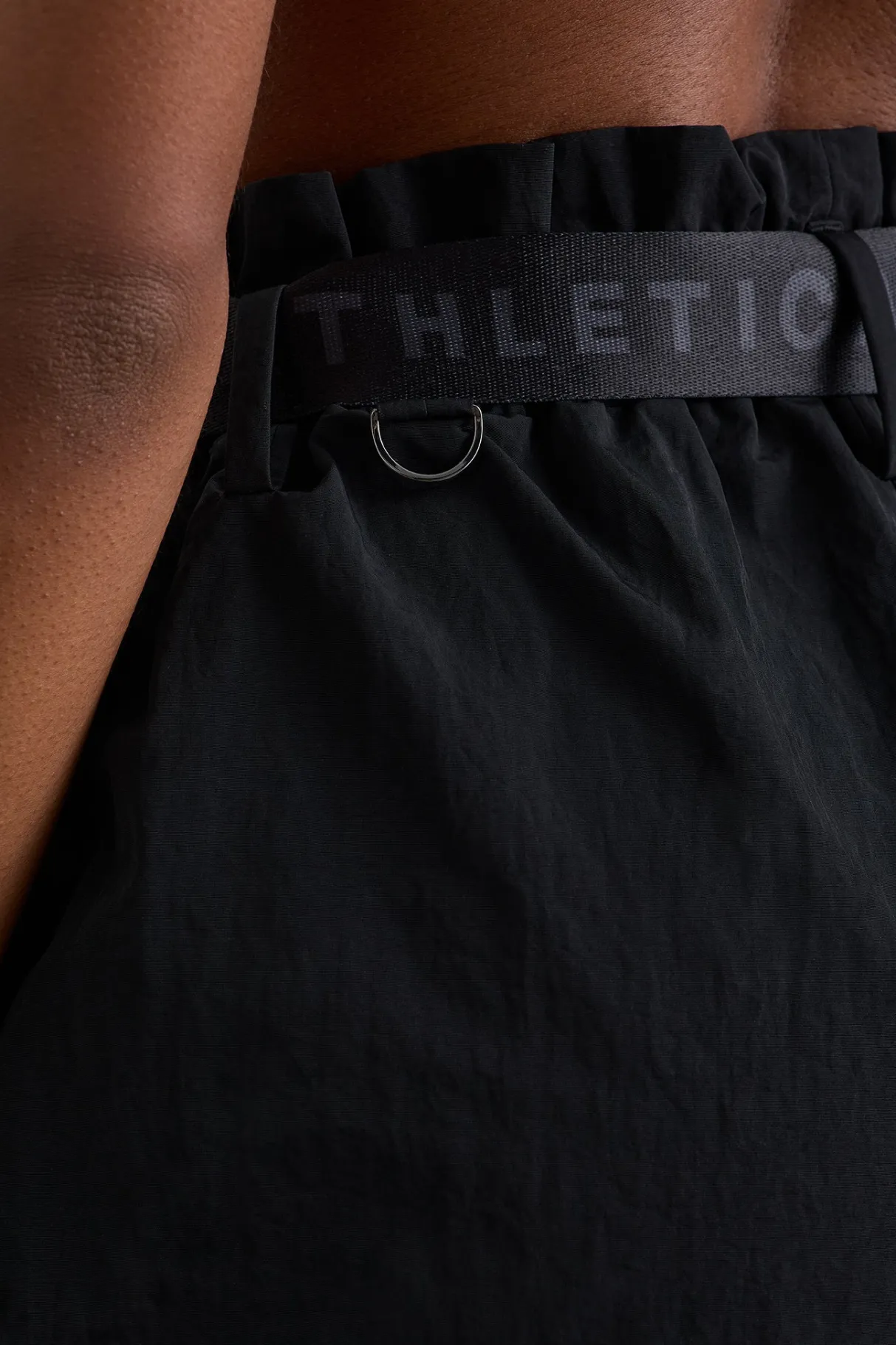 paperbag_spray_shorts__4.webp Online Aje ATHLETICA Paperbag Spray Shorts 365 Black