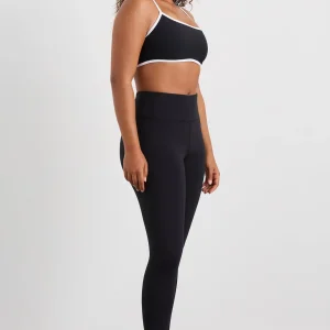 Best Sale Aje ATHLETICA Peached Ankle Length Legging 203 Black
