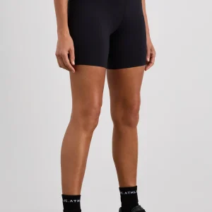 Fashion Aje ATHLETICA Peached Mid Length Bike Short 601 Black