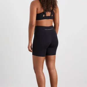Fashion Aje ATHLETICA Peached Mid Length Bike Short 601 Black