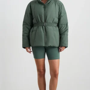 Online Aje ATHLETICA Peplum Puffer 753 Moss Green