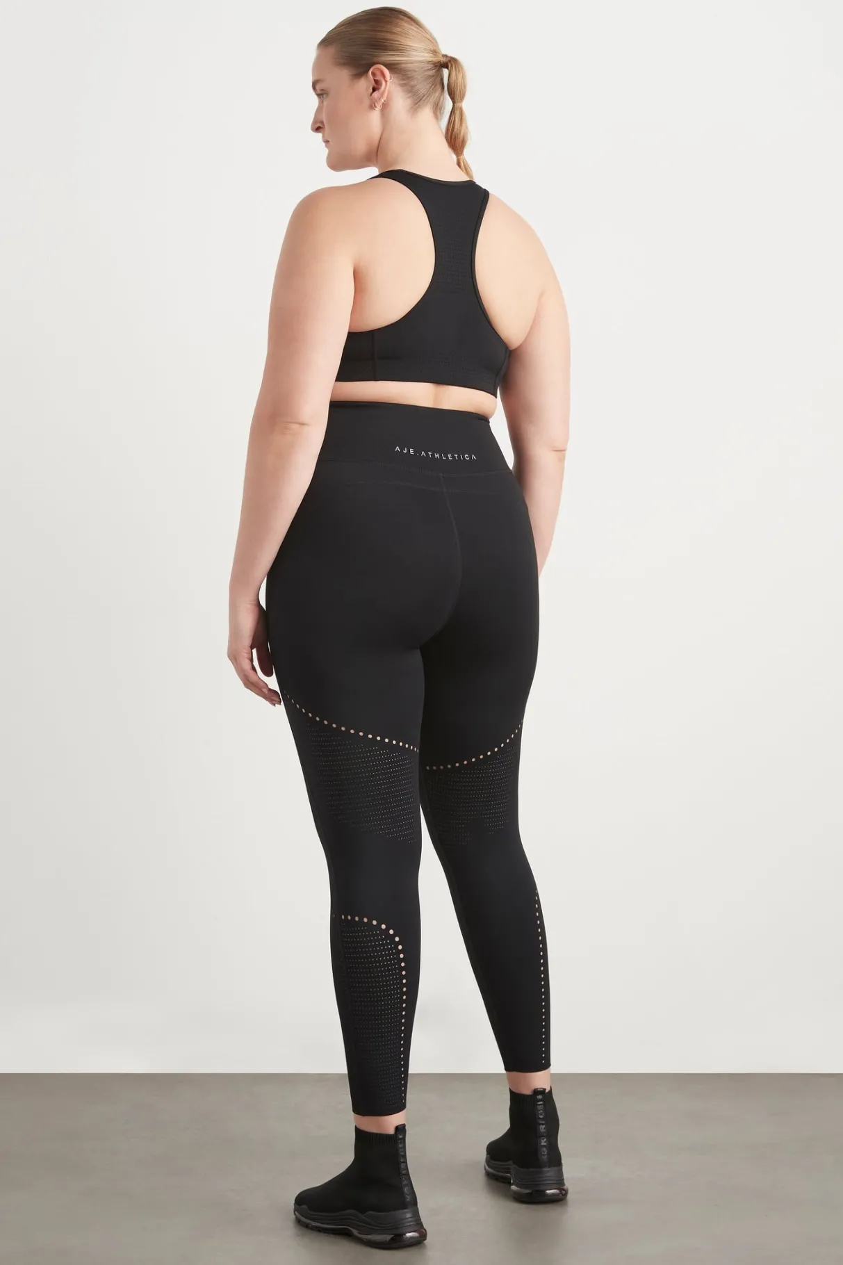 perforated_racer_sports_bra__13-1.webp Flash Sale Aje ATHLETICA Perforated Racer Sports Bra 339 Black/Reflective