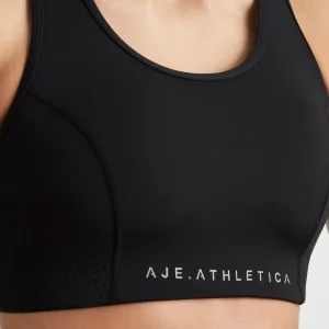 Flash Sale Aje ATHLETICA Perforated Racer Sports Bra 339 Black/Reflective