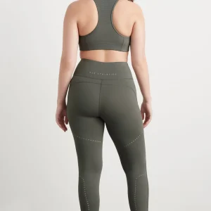 Cheap Aje ATHLETICA Perforated Racer Sports Bra 339 Midnight Grey/Reflective