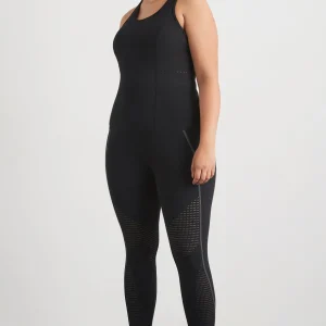 Best Aje ATHLETICA Perforated Racer Tank 139 Black/Reflective