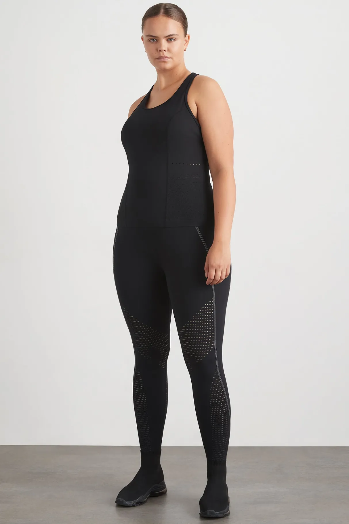 perforated_racer_tank__10.webp Best Aje ATHLETICA Perforated Racer Tank 139 Black/Reflective