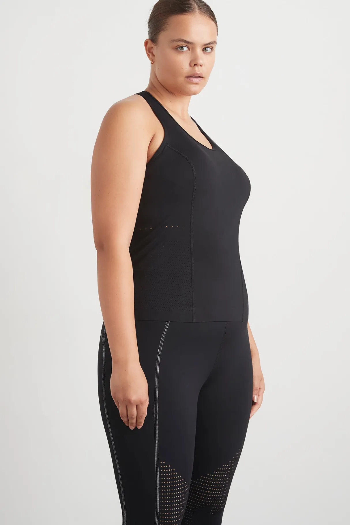 perforated_racer_tank__11.webp Best Aje ATHLETICA Perforated Racer Tank 139 Black/Reflective