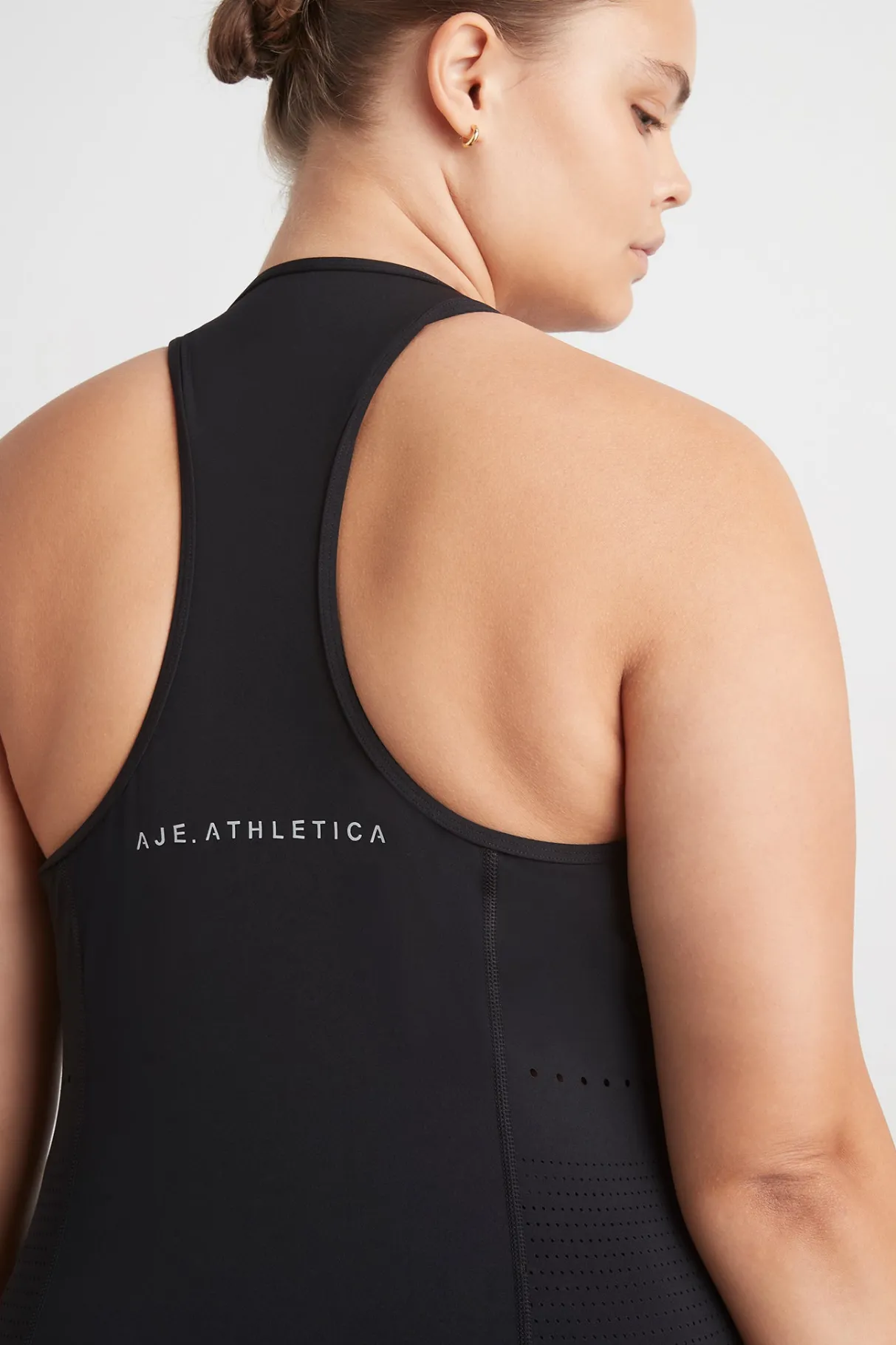 perforated_racer_tank__13.webp Best Aje ATHLETICA Perforated Racer Tank 139 Black/Reflective