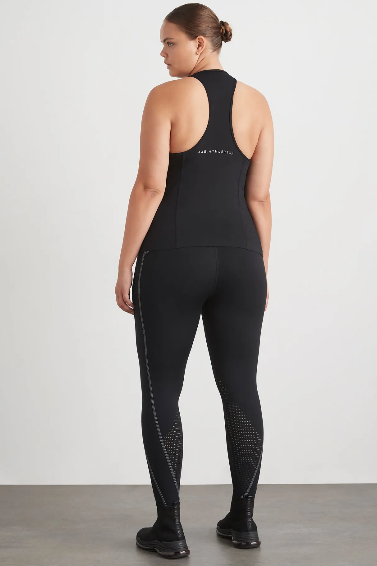perforated_racer_tank__14.webp Best Aje ATHLETICA Perforated Racer Tank 139 Black/Reflective