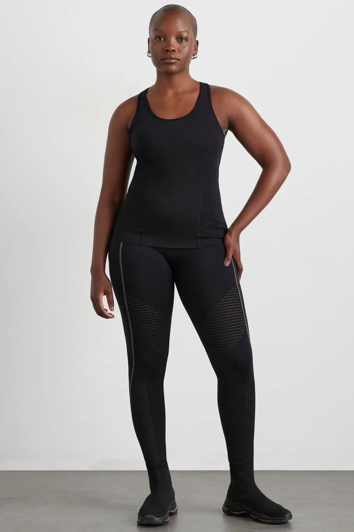 perforated_racer_tank__6.webp Best Aje ATHLETICA Perforated Racer Tank 139 Black/Reflective