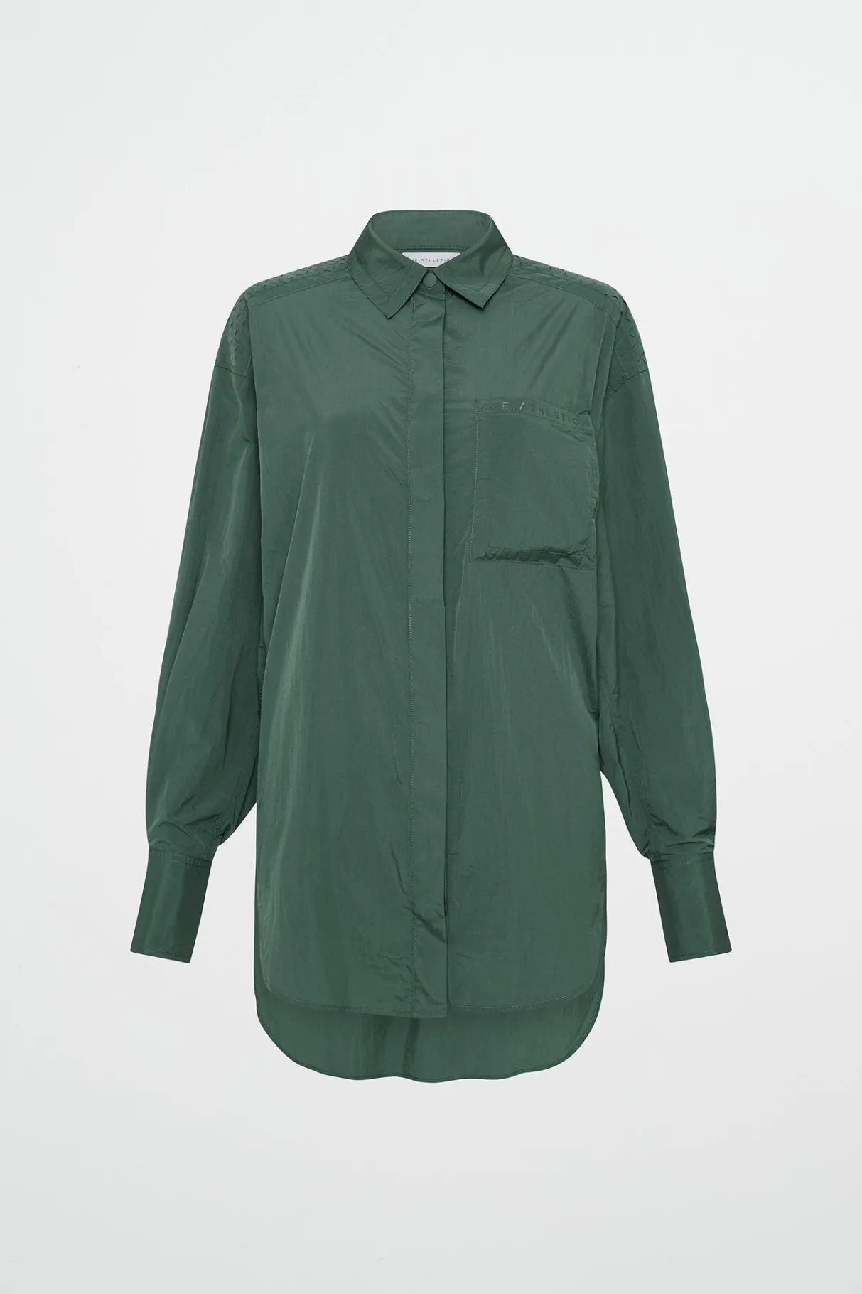 perforated_spray_shirt__1.webp Store Aje ATHLETICA Perforated Spray Shirt 406 Moss Green