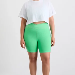 Store Aje ATHLETICA Pinstripe Crop Tee 105 White Marine Green