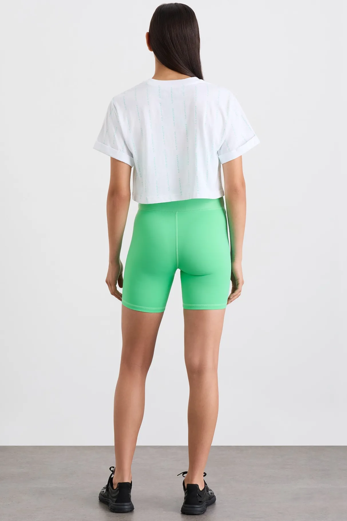 pinstripe_crop_tee__5-1.webp Store Aje ATHLETICA Pinstripe Crop Tee 105 White Marine Green