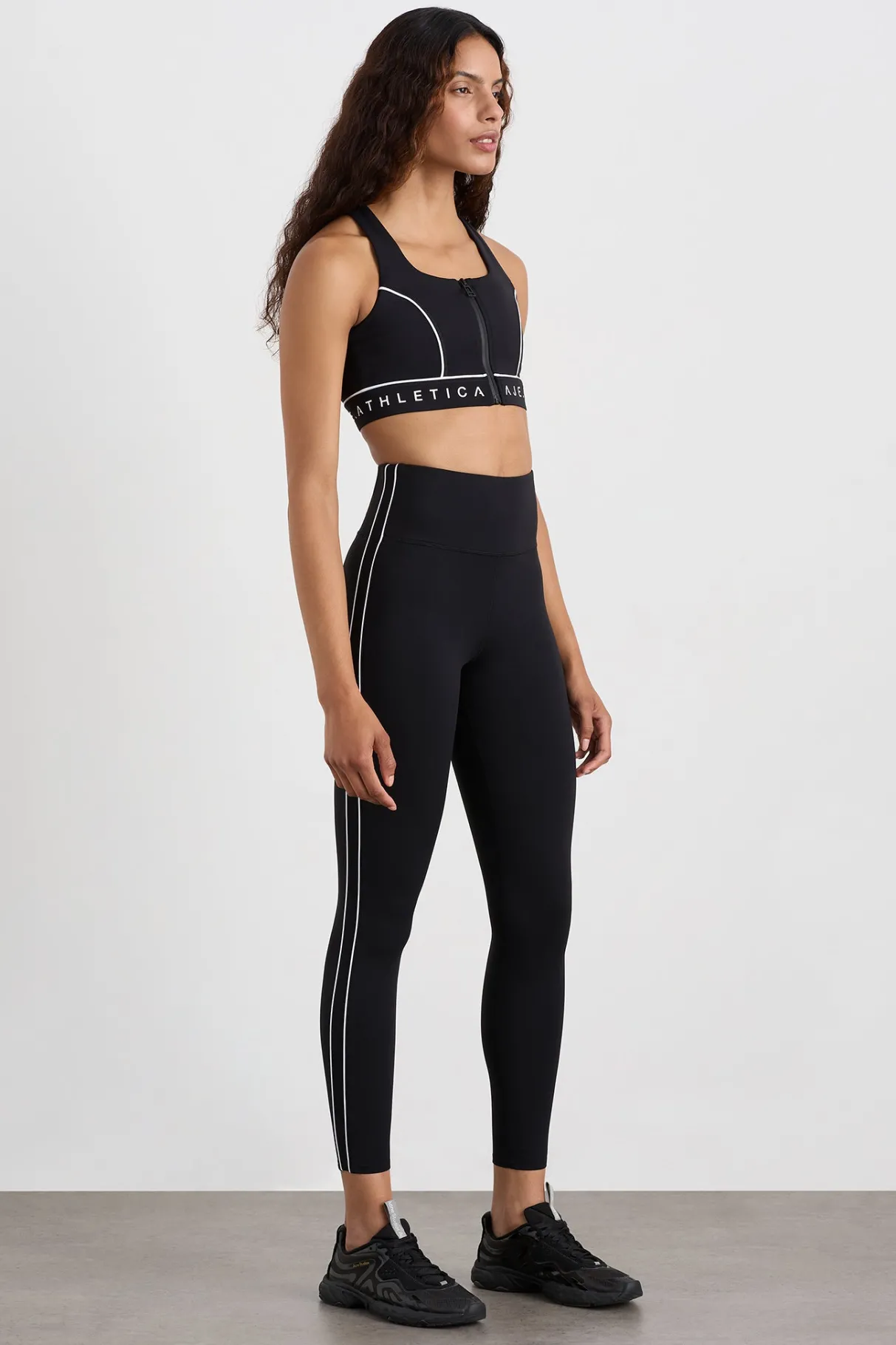 piped_side_ankle_length_legging__0.webp Online Aje ATHLETICA Piped Side Ankle Length Legging 299 Black