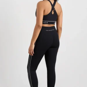 Online Aje ATHLETICA Piped Side Ankle Length Legging 299 Black