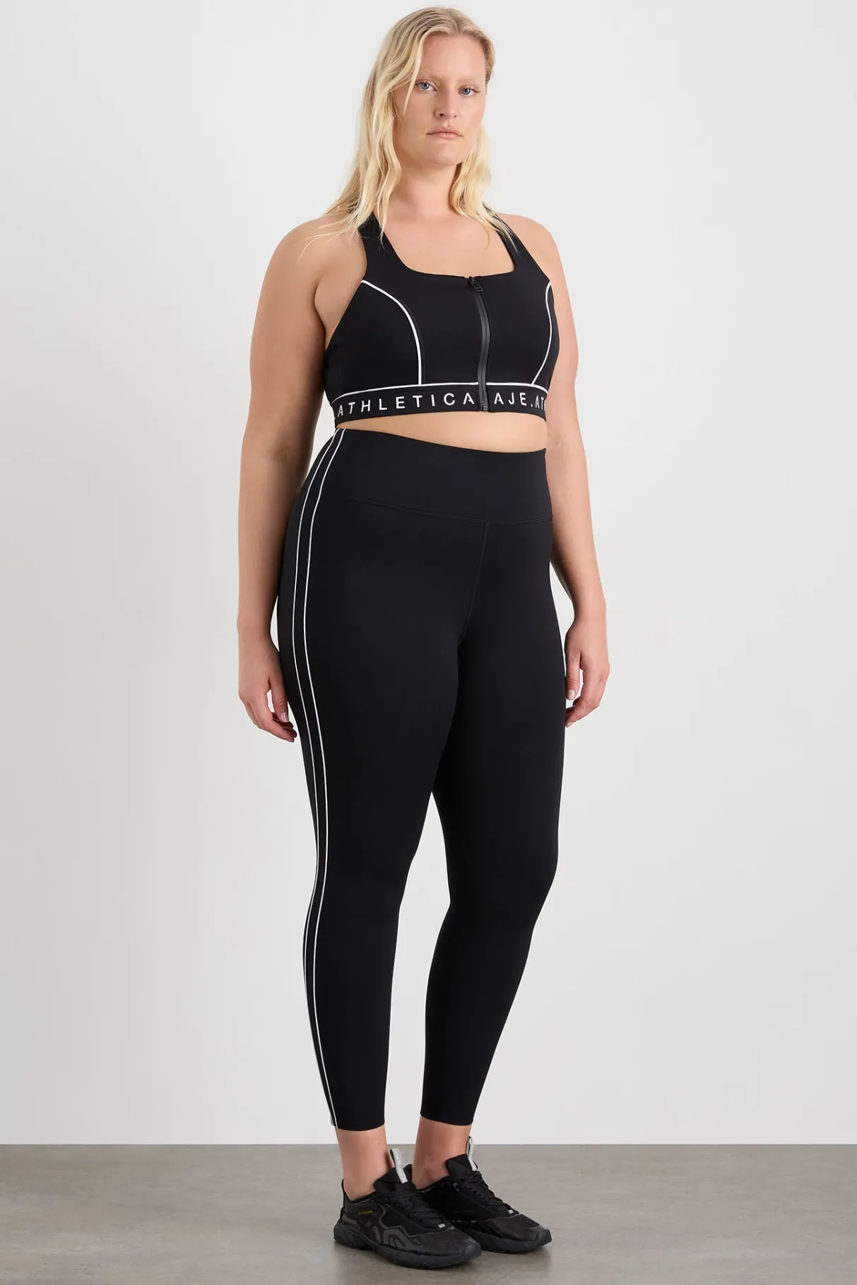 piped_side_ankle_length_legging__9.webp Online Aje ATHLETICA Piped Side Ankle Length Legging 299 Black