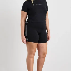 Outlet Aje ATHLETICA Piped Side Bike Short 629 Black