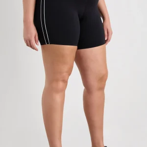 Outlet Aje ATHLETICA Piped Side Bike Short 629 Black
