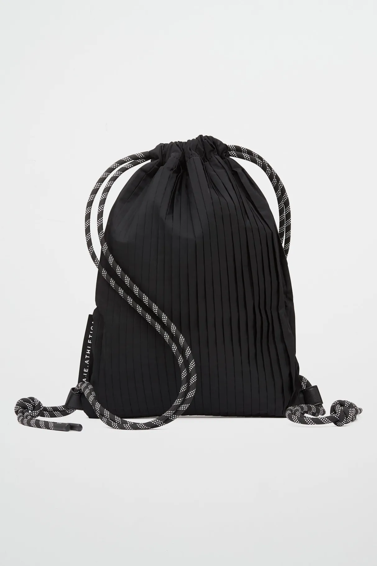 pleated_drawstring_bag__1.webp Outlet Aje ATHLETICA Pleated Drawstring Bag 913 Black