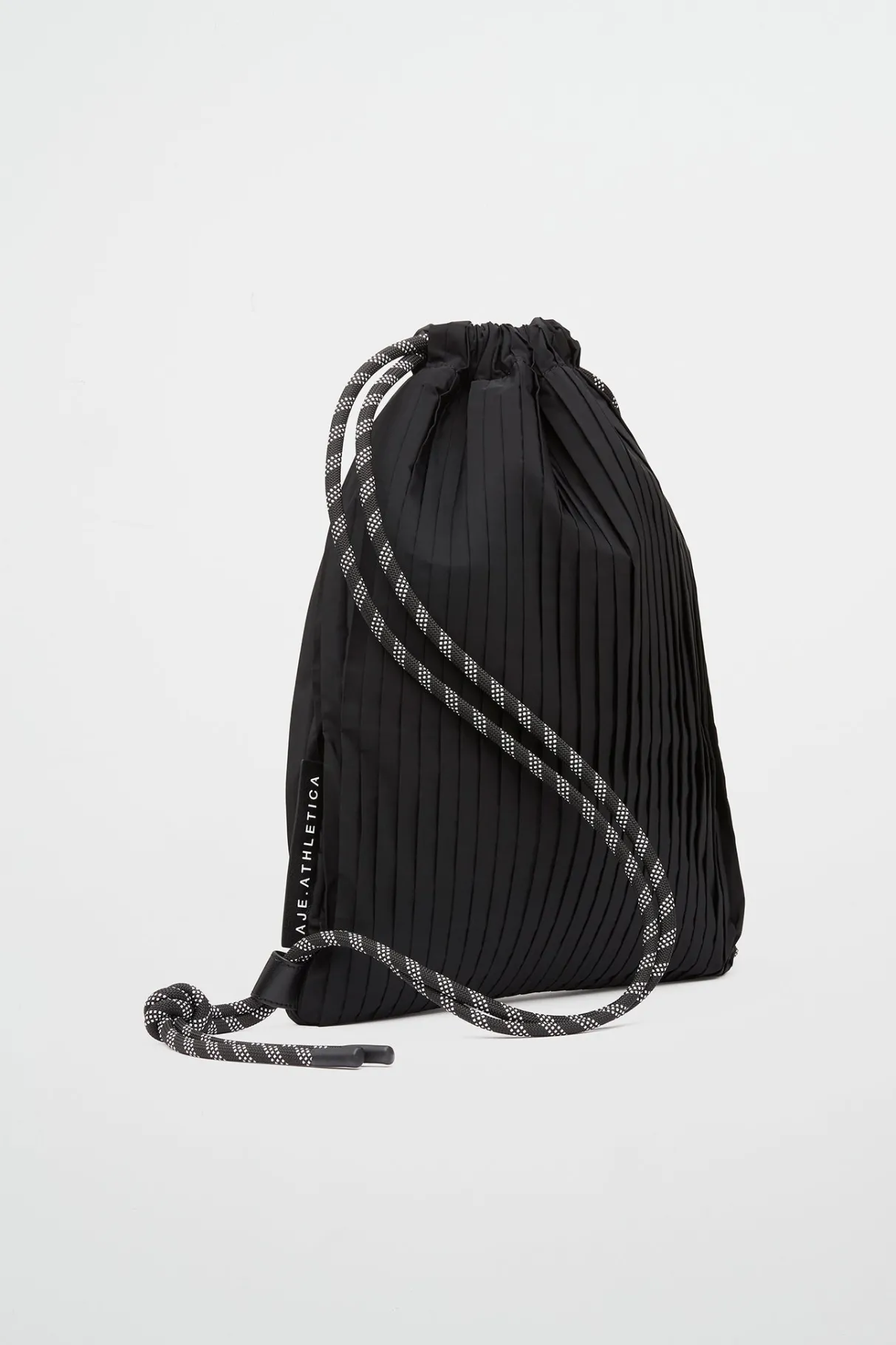 pleated_drawstring_bag__2.webp Outlet Aje ATHLETICA Pleated Drawstring Bag 913 Black
