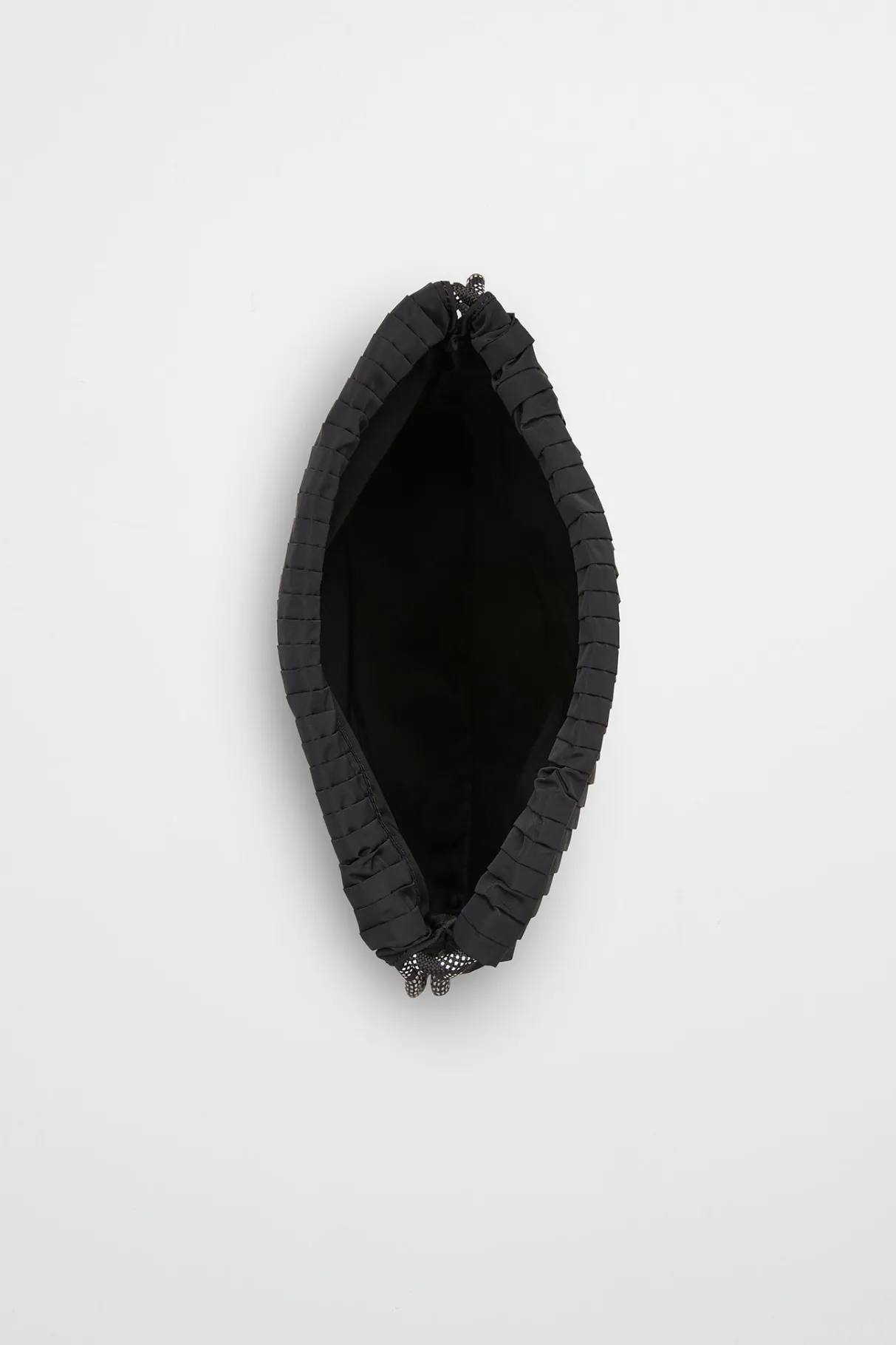 pleated_drawstring_bag__5.webp Outlet Aje ATHLETICA Pleated Drawstring Bag 913 Black