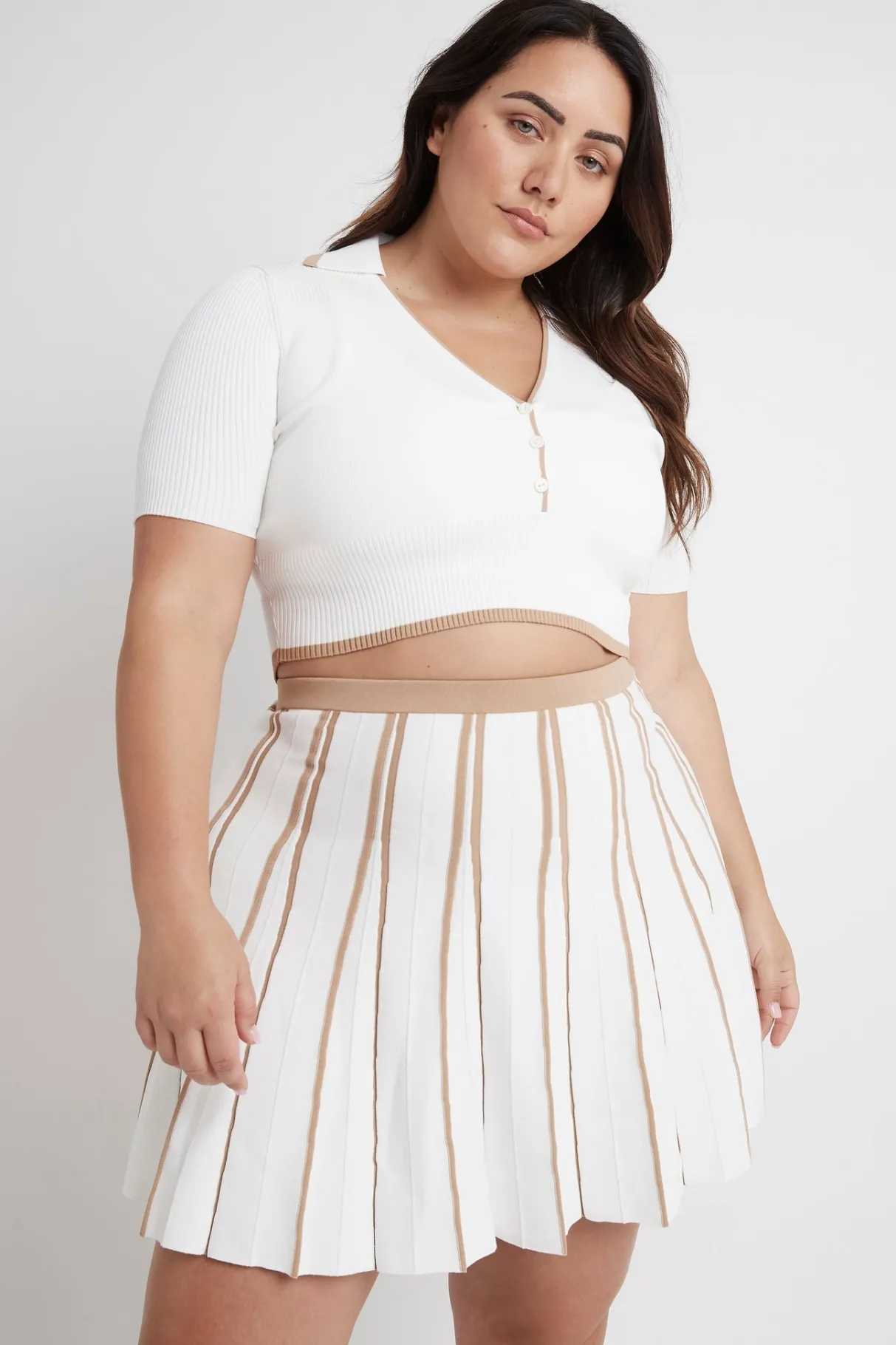 pleated_knit_mini_skirt__11-1.webp Outlet Aje ATHLETICA Pleated Knit Mini Skirt 611 White/Beige